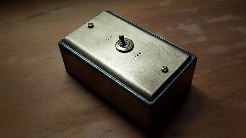 手造 工業感 開關 - 燈具/燈飾 - 其他金屬 灰色