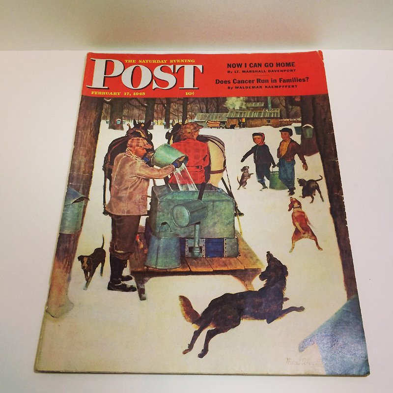 1945 issue of the American Journal of Old Post - Indie Press - Paper Gold