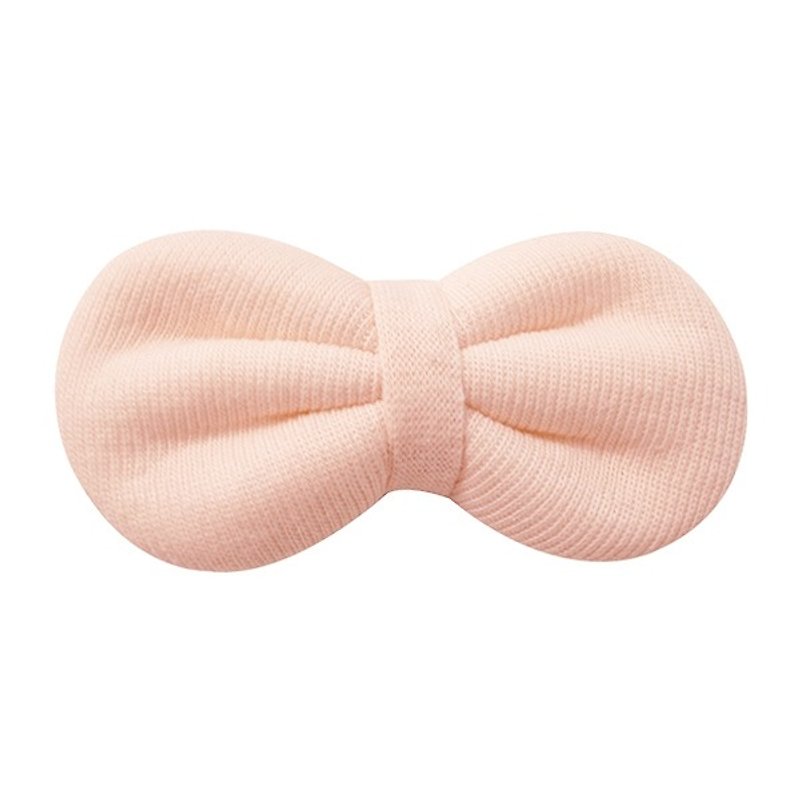 Xu Xu children ♪ organic cotton pink bow versatile accessories _ - Hair Accessories - Cotton & Hemp Pink