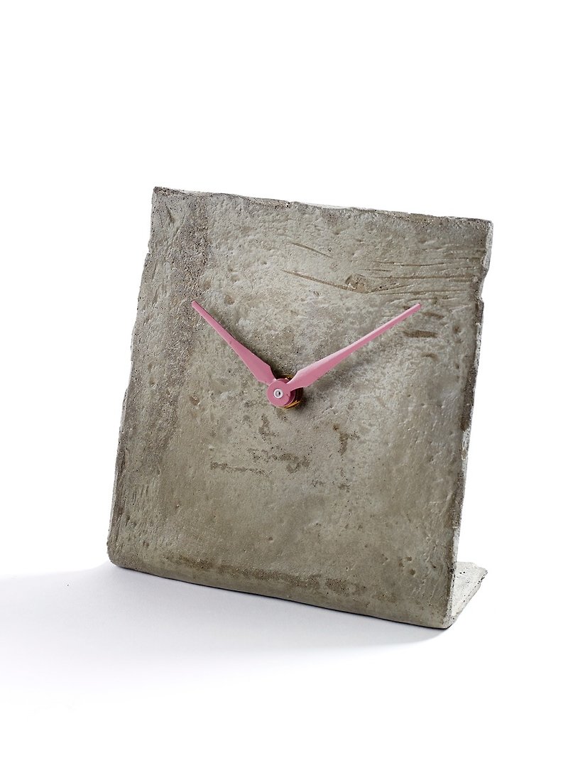 Serax - Doreen Westphal cement square standing bell - Clocks - Cement Gray
