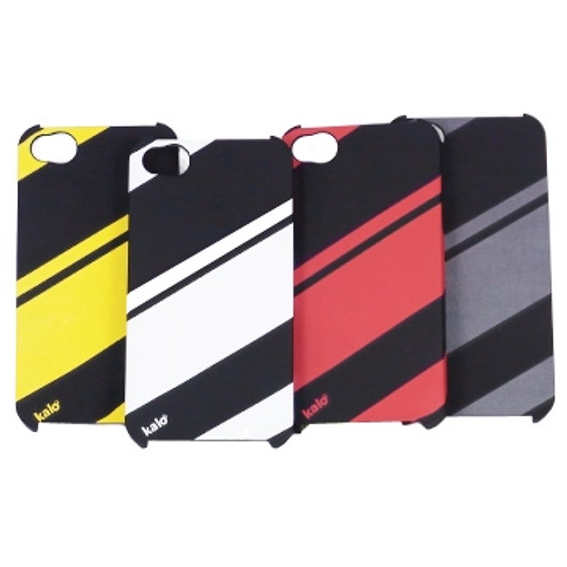 Kalo Carel creative iPhone4 / 4S protective shell Twill Series - Phone Cases - Plastic Multicolor