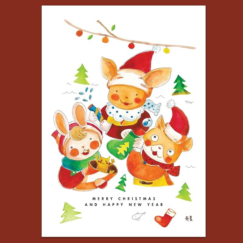 Blessing of the Sea Christmas Card (Limited Edition) - การ์ด/โปสการ์ด - กระดาษ หลากหลายสี