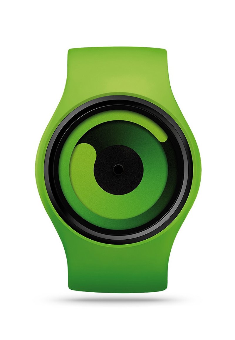 Cosmic Gravity 1 Series Watch GRAVITY ONE (Green, Green) - นาฬิกาผู้หญิง - ซิลิคอน สีเขียว