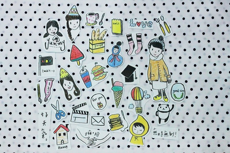 A better life | Stickers group - สติกเกอร์ - กระดาษ หลากหลายสี