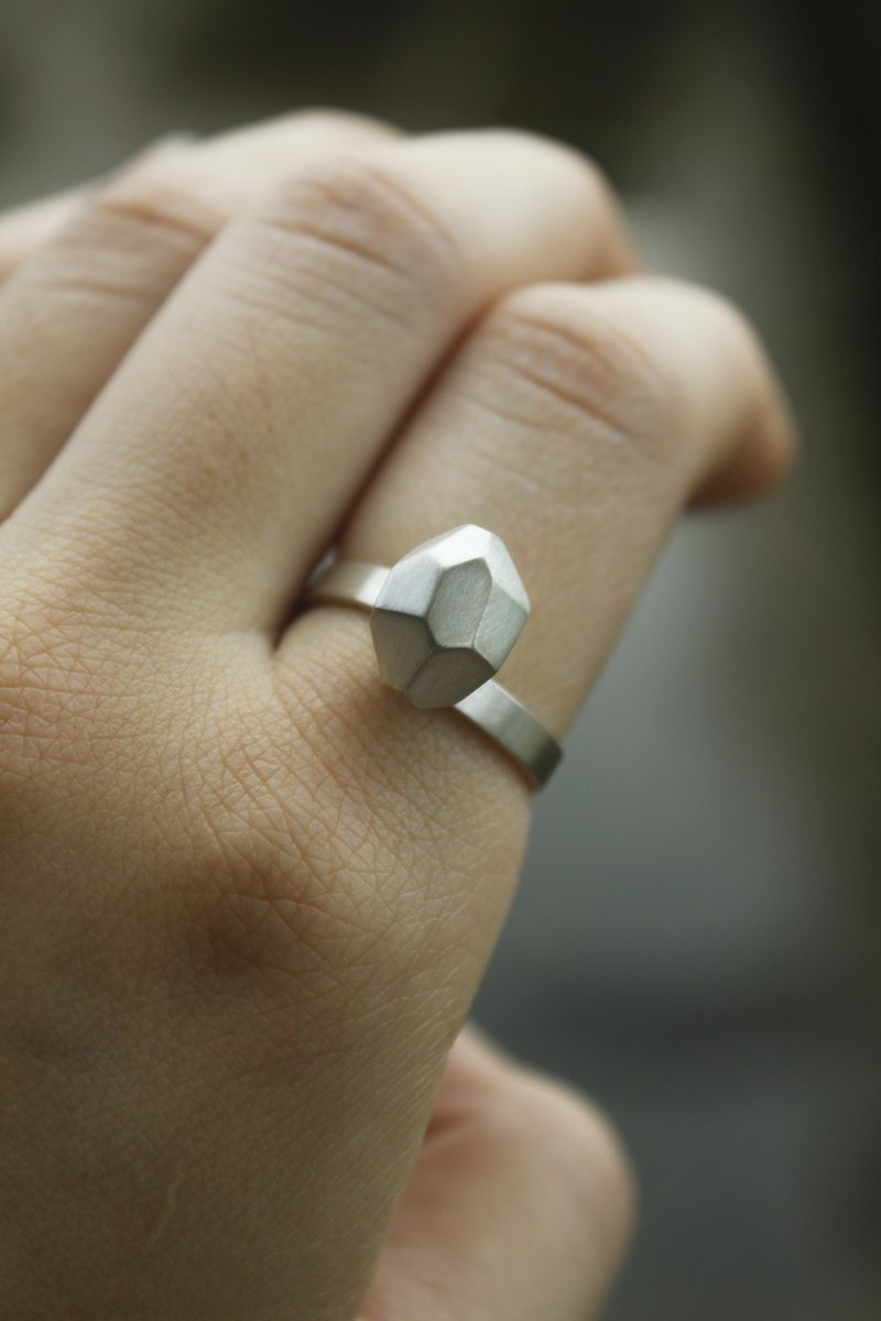 [Paragraph] custom geometric growth - Ring - สร้อยคอ - โลหะ สีเทา