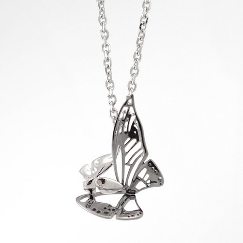 BUTTERFLY- Butterfly Hollow Necklace /Jewelry