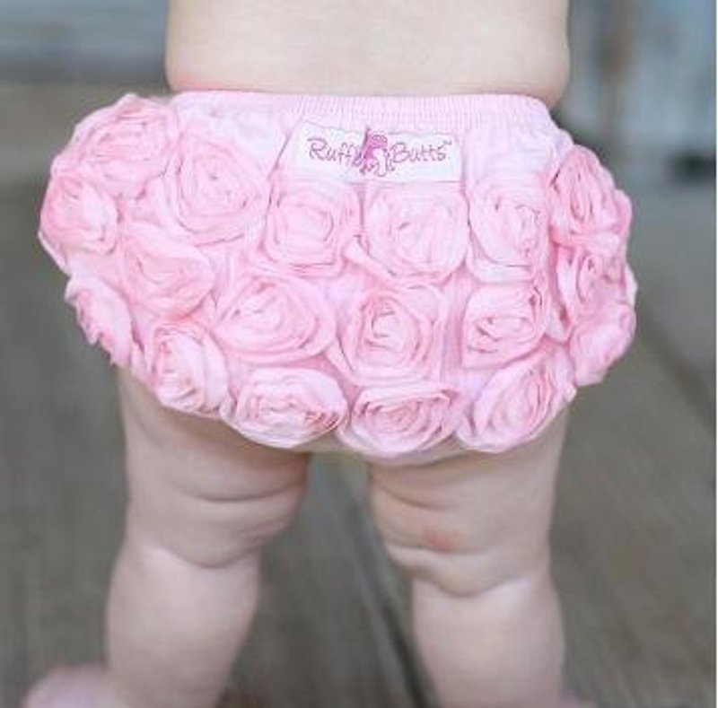 American Rufflebutts pink rose trousers - อื่นๆ - วัสดุอื่นๆ สึชมพู