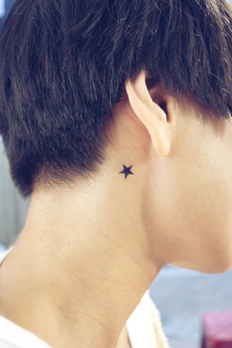 Surprise Tattoos / Love star 星星的愛 刺青 紋身貼紙 - สติ๊กเกอร์แทททู - กระดาษ หลากหลายสี