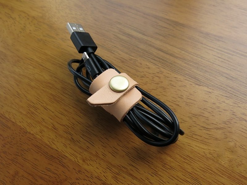 Organized Cable Harness【Jane One Piece】 - Cable Organizers - Genuine Leather Brown