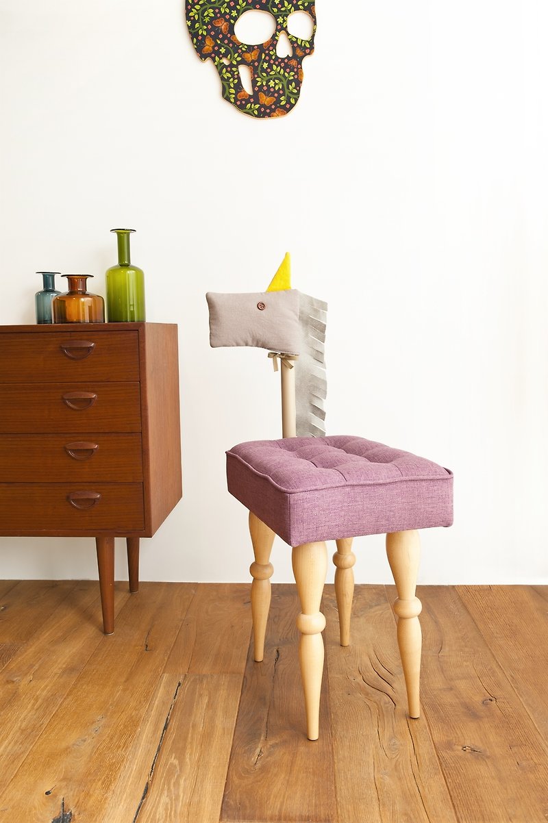 biaugust DECO_animal furniture colorful pony chair - เก้าอี้โซฟา - ไม้ หลากหลายสี