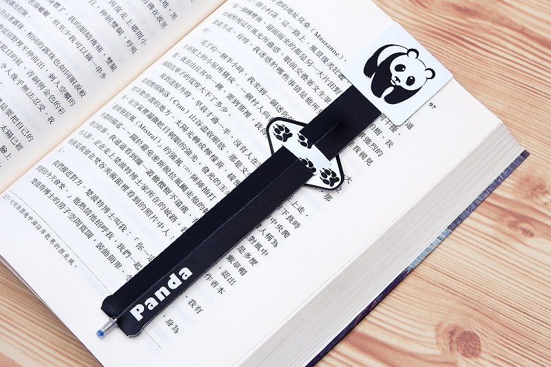 【OSHI】Target Bookmark Pen-PANDA - Bookmarks - Plastic Multicolor