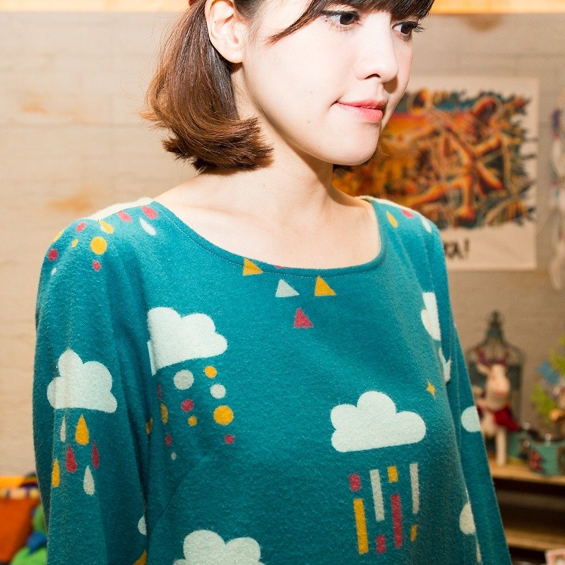 [Pre-order] ✱ lovely nimbus Long dress ✱ (two-color) - One Piece Dresses - Cotton & Hemp Multicolor