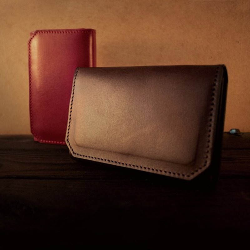 【PAS CHER Paschakha】Business card holder - Card Holders & Cases - Genuine Leather Multicolor