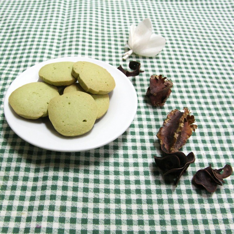 抹茶手工酥餅 (一包12片入) - 蛋糕/甜點 - 新鮮食材 綠色