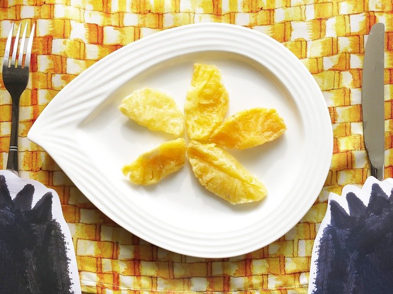 Happy Fruit Shop - 手作りのグァンミャオ ドライ パイナップル シェアリング パッケージ - ドライフルーツ - 食材 オレンジ