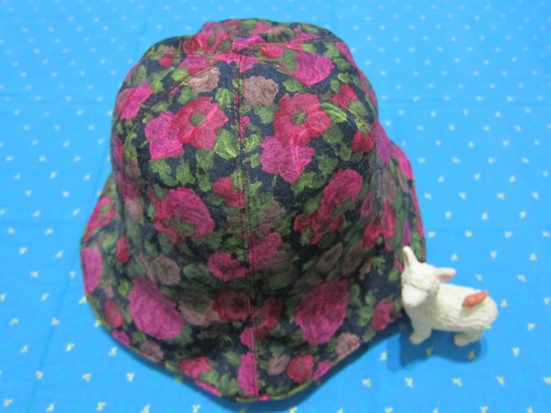 【花容悅帽】舊時光(雙面可戴) - 帽子 - 其他材質 多色