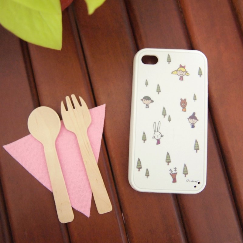 ✐ moron shell / iphone4 phone shell - เคส/ซองมือถือ - พลาสติก ขาว