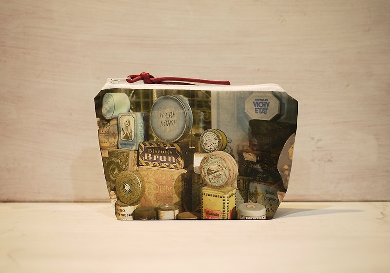 [Travel well] Dumpling cosmetic bag [Life collector] - Toiletry Bags & Pouches - Other Man-Made Fibers Brown