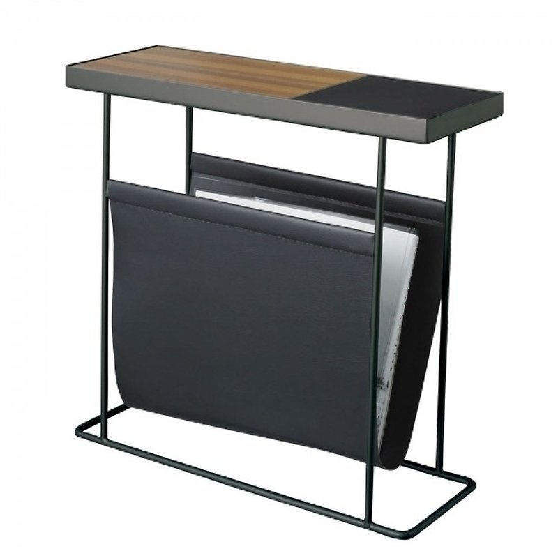 Companion Magazine Side Table - Black Frame - Other Furniture - Other Metals Black