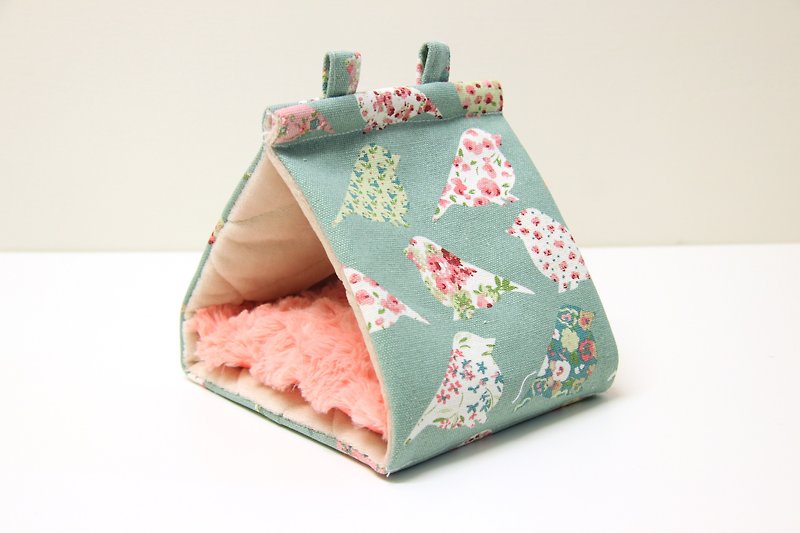 Rolia's 手作 鸚鵡 寵物 三角吊床(小型) - 寵物床墊/床褥 - 其他材質 多色