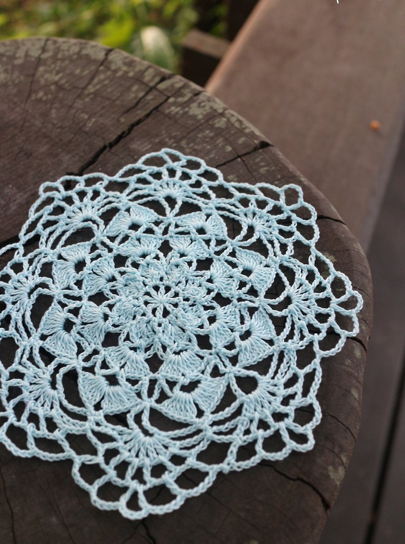 Hand for - lace pad - Items for Display - Other Materials Blue