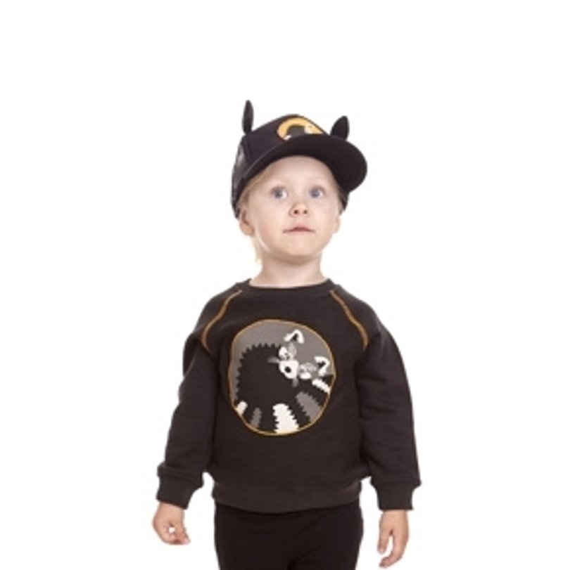 2014 秋冬 filemom Q版catbear 休閒上衣 - 其他 - 棉．麻 黑色