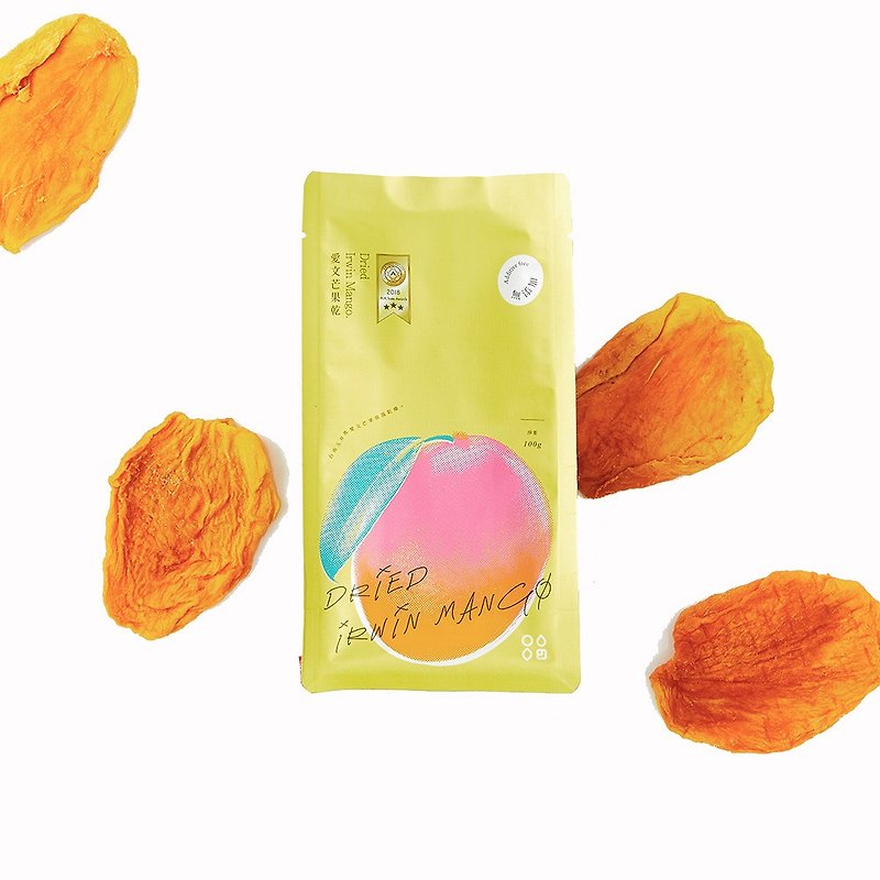 【Sunnygogo】Dried Irwin Mango Additive-Free - ผลไม้อบแห้ง - วัสดุอื่นๆ หลากหลายสี