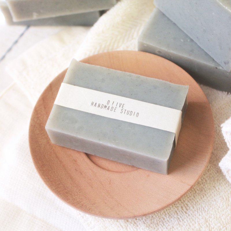 Glacial Mud Bar Soap - สบู่ - วัสดุอื่นๆ สีเทา