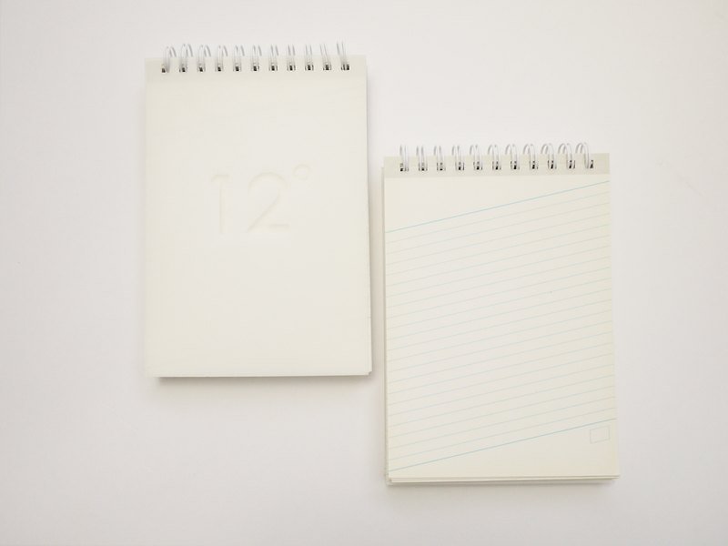 12 ° notebook - สมุดบันทึก/สมุดปฏิทิน - กระดาษ 
