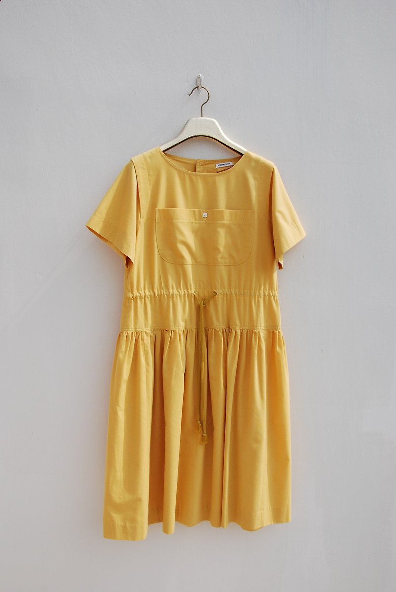 Vintage pocket dress - One Piece Dresses - Other Materials 