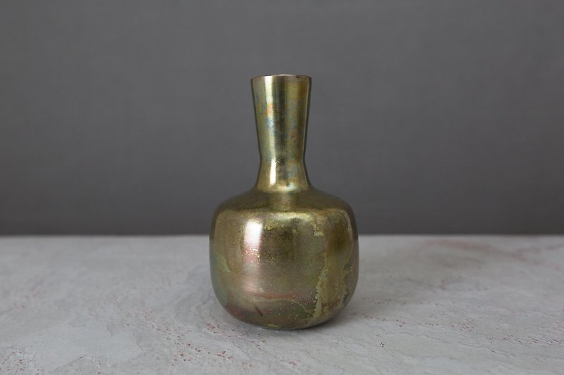 ハウスドクターアンティークの花瓶03 - 観葉植物 - 金属 ゴールド