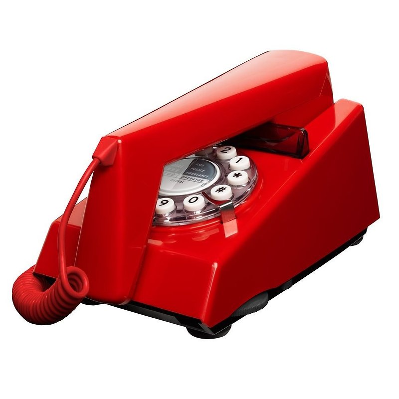 SUSS-British imports Trimphone classic retro styling phone / industrial wind (red) --- Spot free shipping - Other - Plastic Red