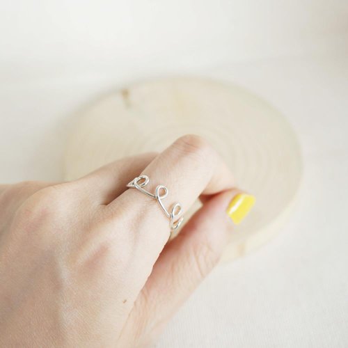 Free Style Sterling Silver Ring