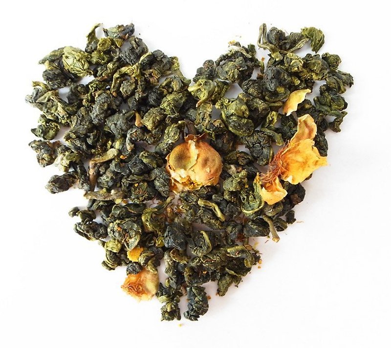 Organic tea flower green tea 150g - ชา - พืช/ดอกไม้ สีเขียว