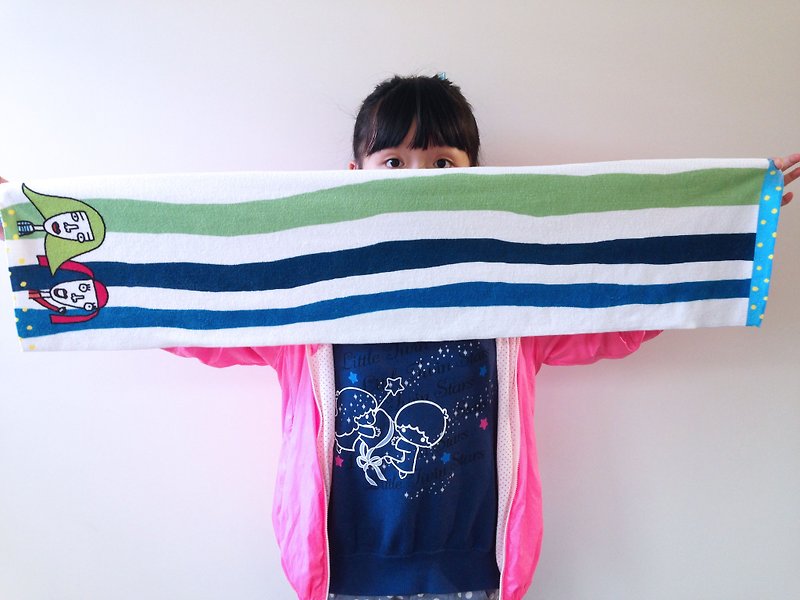 長長的河/運動毛巾 - 毛巾/浴巾 - 其他材質 藍色