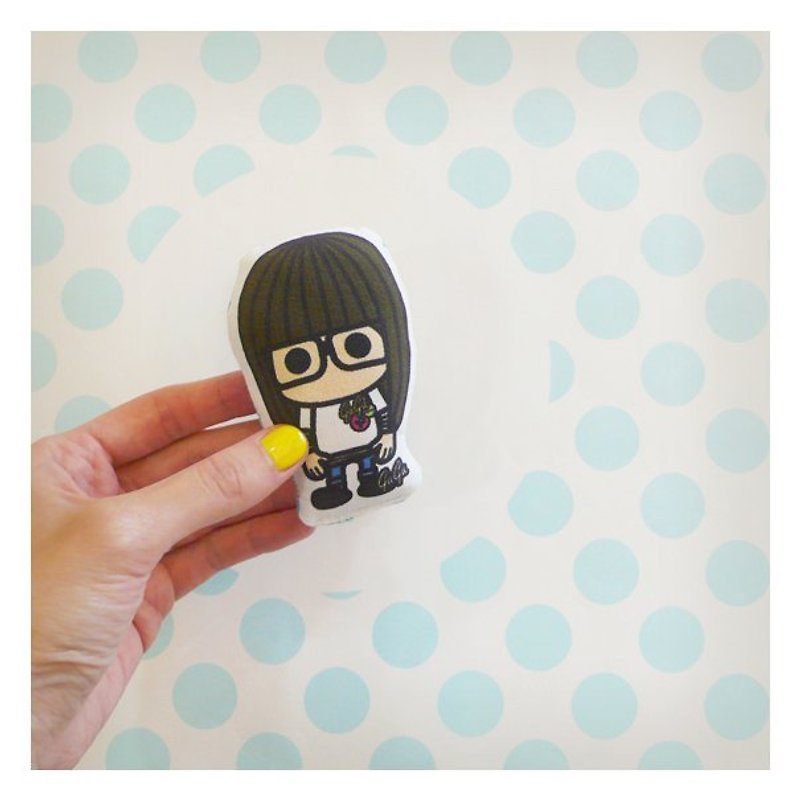 ♡ friend baby magnet ((Jessica)) ☌ relaxed outfit / glasses - Magnets - Other Materials 