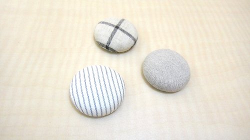 Feel cloth deduction magnet - cotton Linen