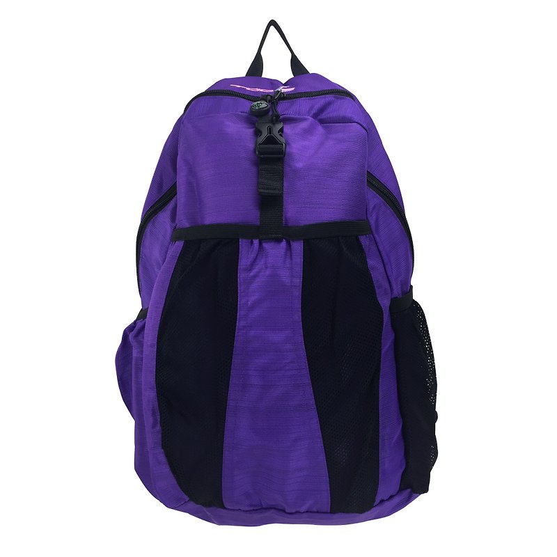 [US version] gravity-free storage backpack - purple:: extremely light:: travel: camping:: sports:: - Backpacks - Polyester Purple