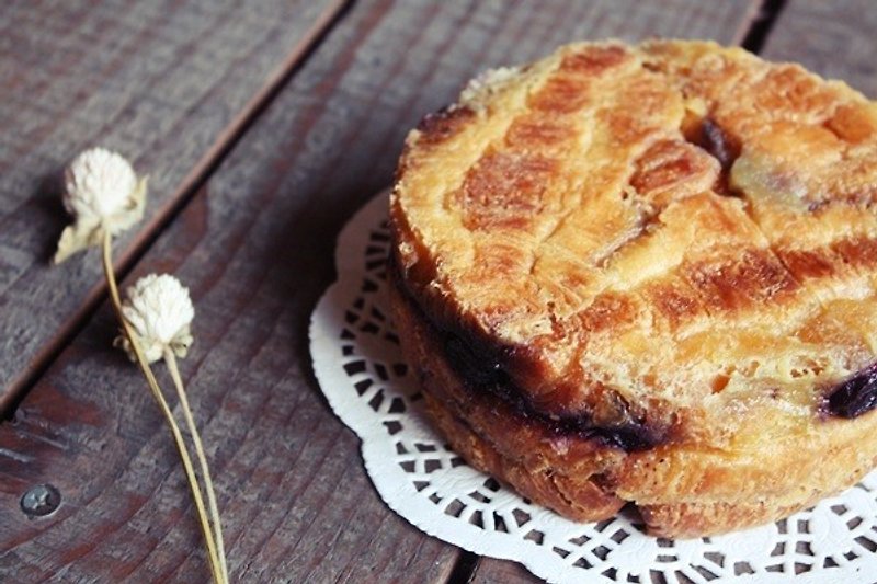 手工野莓布丁蛋糕 - 鹹派/甜派 - 新鮮食材 多色