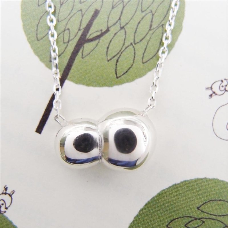 Bubble series sterling silver necklace-2 - สร้อยคอ - โลหะ 