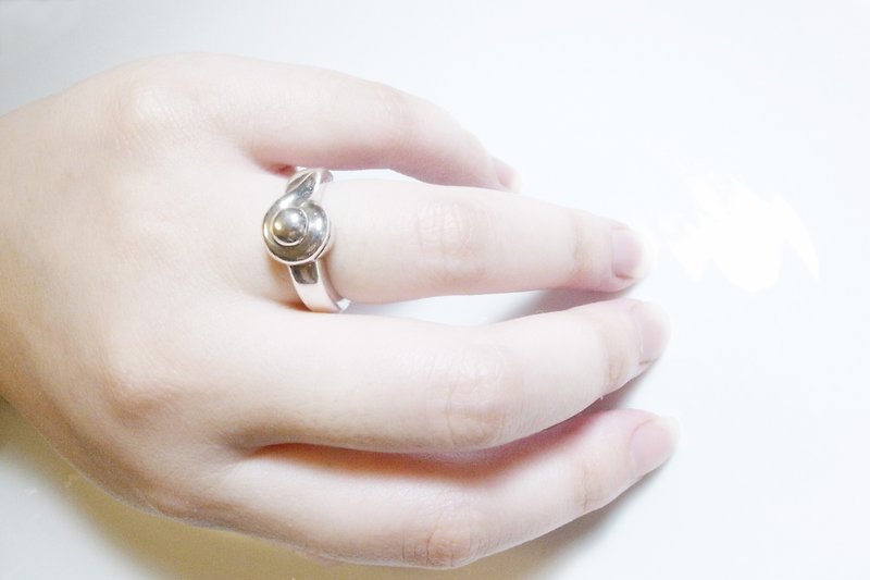 Guess what silver ring - แหวนทั่วไป - โลหะ สีเทา