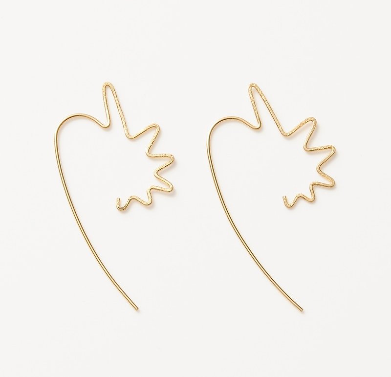 CP31 - Earrings & Clip-ons - Other Metals Gold