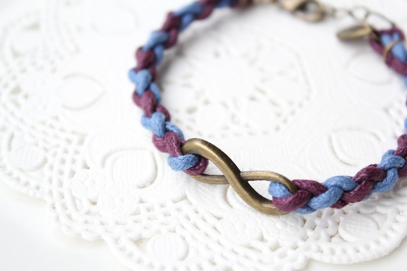 [UNA-Yona Handmade] Unlimited Love - Bracelets - Other Metals Blue