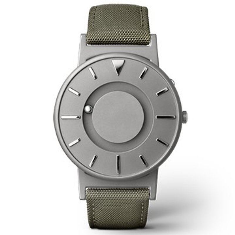 EONE Bradley Tactile Watch-Olive Green - Women's Watches - Other Metals Green