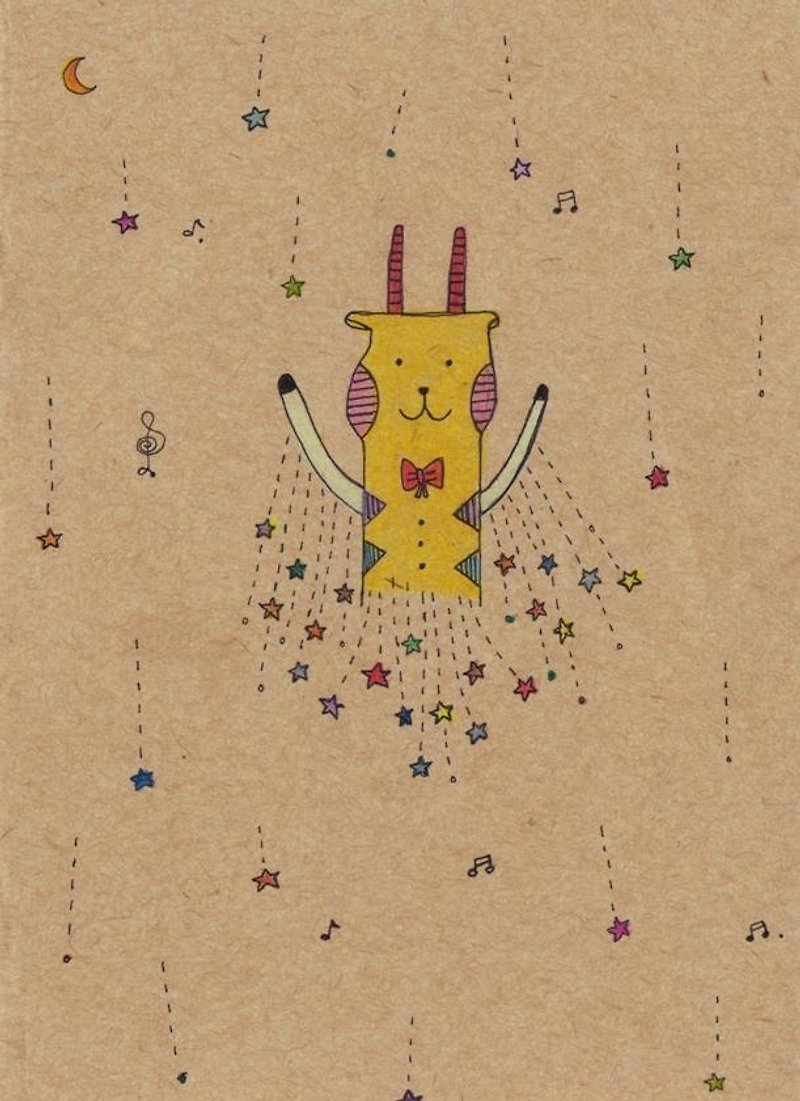 Reaching for the Stars Series ┃ giraffe - การ์ด/โปสการ์ด - กระดาษ หลากหลายสี