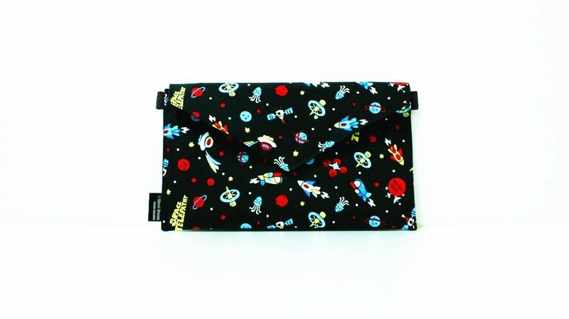 【手拿側揹信封Dream Bag-屬於我的小宇宙】 - 手拿包 - 其他材質 