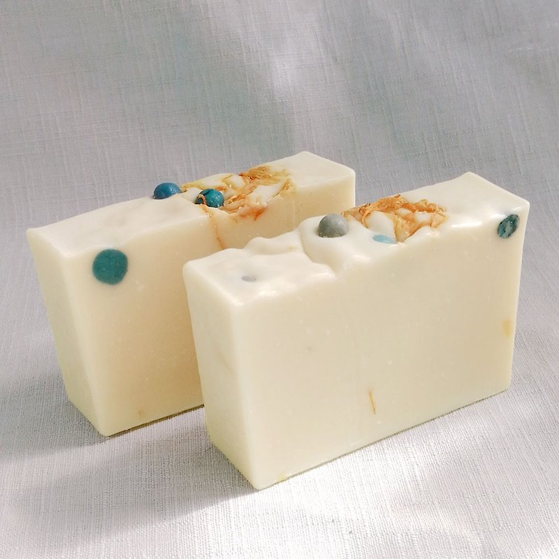 金盞花米皂 - 接單生產 冬皂 嬰幼兒 敏感肌 乾性髮質 - 肥皂/手工皂 - 植物．花 黃色