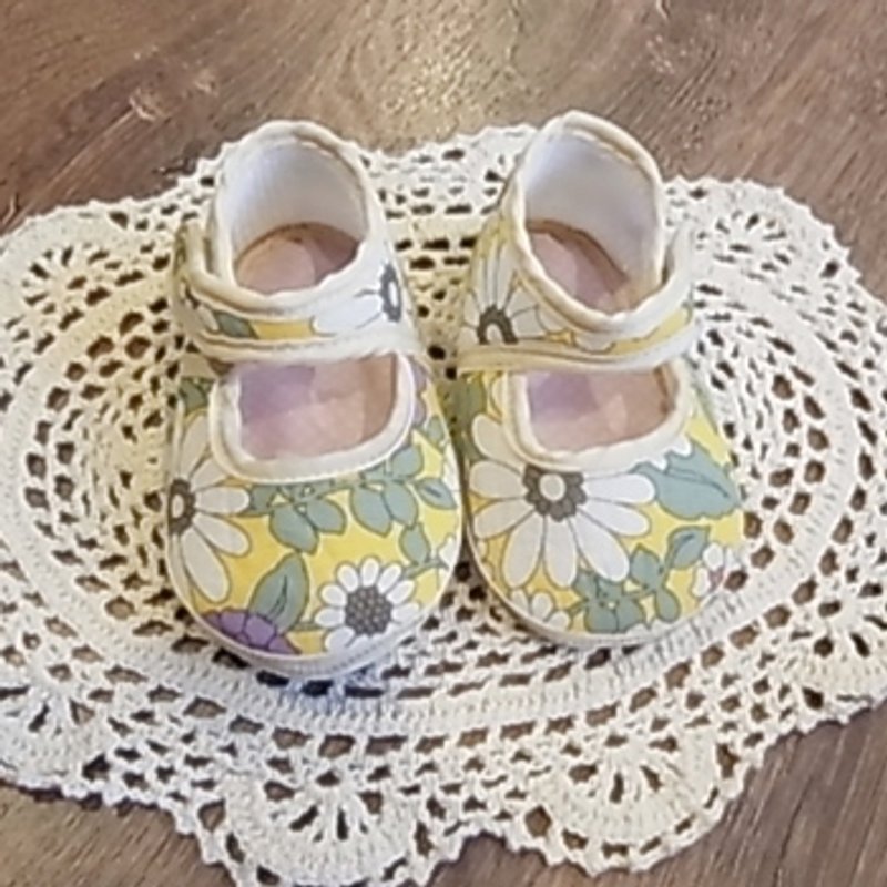 赤ちゃんの春の靴の靴 - ベビーシューズ - その他の素材 イエロー