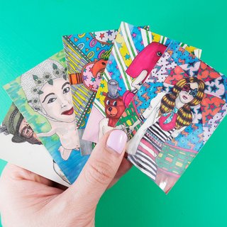 Fantasy World -Hand Drawn Sticker (36 designs)