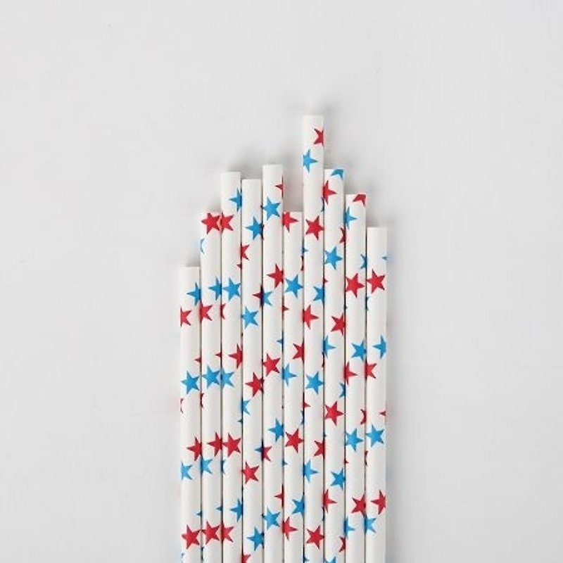Dailylike Happy holidays party paper straws -06Star, E2D82061 - Other - Paper Multicolor